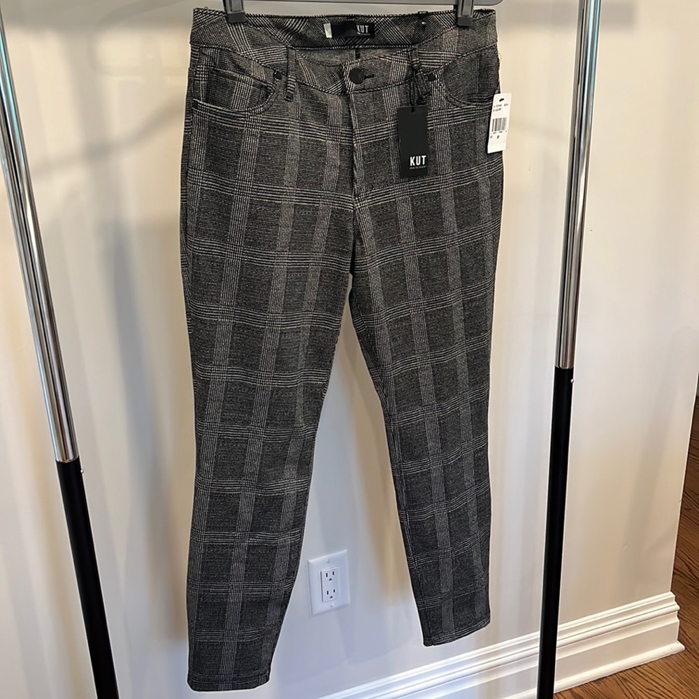 Kut from the Kloth plaid pants